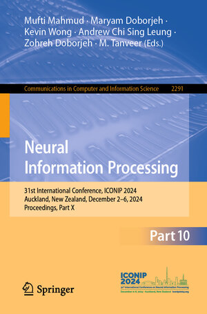 Buchcover Neural Information Processing | EAN 9789819669752 | ISBN 981-9669-75-8 | ISBN 978-981-9669-75-2