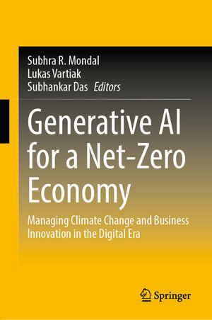 Buchcover Generative AI for a Net-Zero Economy | EAN 9789819680146 | ISBN 981-9680-14-X | ISBN 978-981-9680-14-6