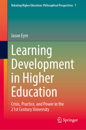 Buchcover Learning Development in Higher Education | Jason Eyre | EAN 9789819688012 | ISBN 981-9688-01-9 | ISBN 978-981-9688-01-2