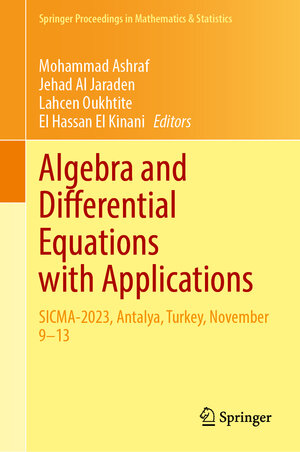 Buchcover Algebra and Differential Equations with Applications | EAN 9789819691791 | ISBN 981-9691-79-6 | ISBN 978-981-9691-79-1