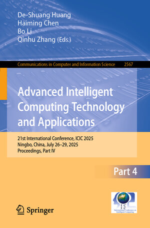 Buchcover Advanced Intelligent Computing Technology and Applications | EAN 9789819699520 | ISBN 981-9699-52-5 | ISBN 978-981-9699-52-0