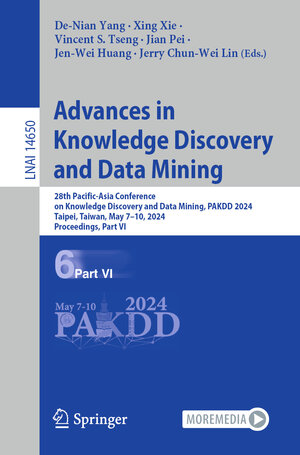 Buchcover Advances in Knowledge Discovery and Data Mining  | EAN 9789819722655 | ISBN 981-9722-65-9 | ISBN 978-981-9722-65-5