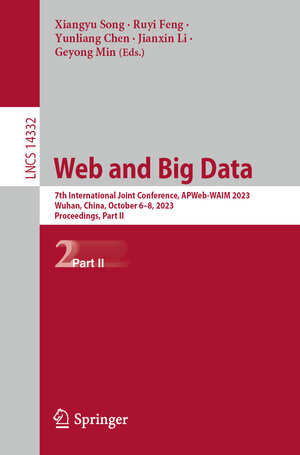 Buchcover Web and Big Data  | EAN 9789819723904 | ISBN 981-9723-90-6 | ISBN 978-981-9723-90-4
