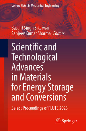 Buchcover Scientific and Technological Advances in Materials for Energy Storage and Conversions  | EAN 9789819724802 | ISBN 981-9724-80-5 | ISBN 978-981-9724-80-2