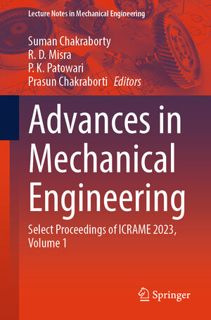 Buchcover Advances in Mechanical Engineering | EAN 9789819741663 | ISBN 981-9741-66-1 | ISBN 978-981-9741-66-3