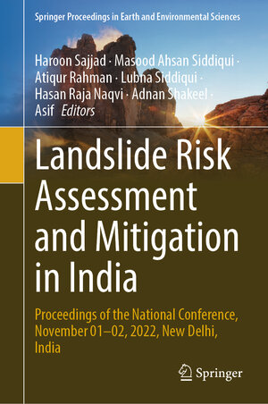 Buchcover Landslide Risk Assessment and Mitigation in India | EAN 9789819754854 | ISBN 981-9754-85-2 | ISBN 978-981-9754-85-4