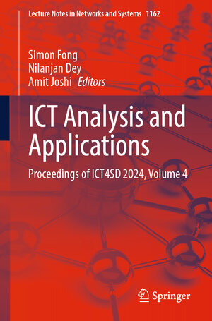 Buchcover ICT Analysis and Applications  | EAN 9789819786053 | ISBN 981-9786-05-3 | ISBN 978-981-9786-05-3
