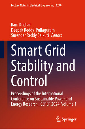 Buchcover Smart Grid Stability and Control | EAN 9789819786336 | ISBN 981-9786-33-9 | ISBN 978-981-9786-33-6
