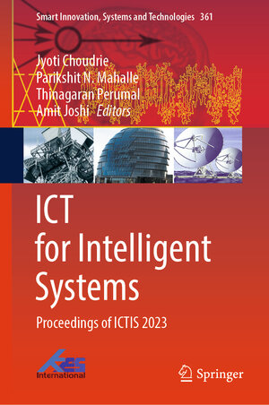 Buchcover ICT for Intelligent Systems | EAN 9789819939824 | ISBN 981-9939-82-8 | ISBN 978-981-9939-82-4