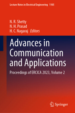 Buchcover Advances in Communication and Applications | EAN 9789819976324 | ISBN 981-9976-32-4 | ISBN 978-981-9976-32-4