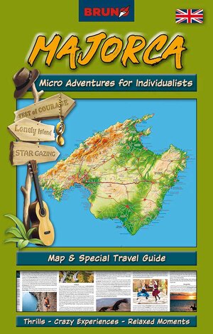 Buchcover BRUNO Majorca Map and Guide: Micro Adventures for Individualists | Sternberg Christiane | EAN 9789925740130 | ISBN 9925-7401-3-4 | ISBN 978-9925-7401-3-0