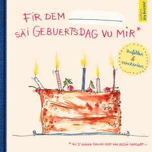 Buchcover Fir dem … säi Gebuertsdag vu mir | Annika Thamm | EAN 9789995942595 | ISBN 99959-42-59-3 | ISBN 978-99959-42-59-5