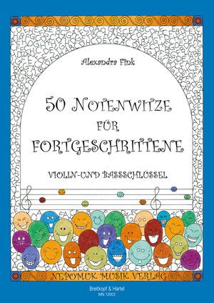 Buchcover 50 Notenwitze für Fortgeschrittene | Alexandra Fink | EAN 9790004792148 | ISBN 979-000479214-8 | ISBN 979-000479214-8