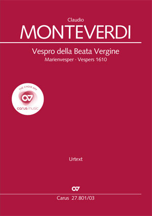 Buchcover Vespro della Beata Vergine (Klavierauszug) | Claudio Monteverdi | EAN 9790007142049 | ISBN 979-000714204-9 | ISBN 979-000714204-9