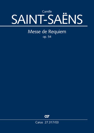Buchcover Messe de Requiem (Klavierauszug) | Camille Saint-Saens | EAN 9790007182052 | ISBN 979-000718205-2 | ISBN 979-000718205-2