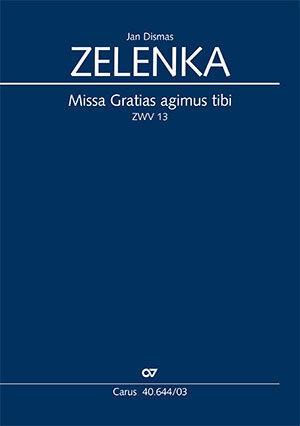 Buchcover Missa Gratias agimus tibi (Klavierauszug) | Jan Dismas Zelenka | EAN 9790007293529 | ISBN 979-000729352-9 | ISBN 979-000729352-9