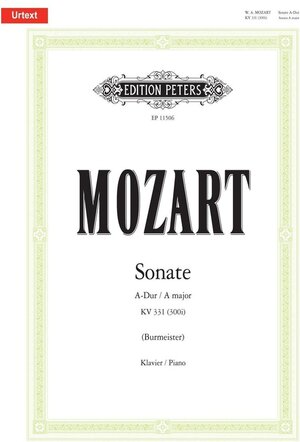 Buchcover Sonate A-Dur KV 331 (300i), Klavier. Wolfgang Amadeus Mozart | Wolfgang Amadeus Mozart | EAN 9790014127015 | ISBN 979-001412701-5 | ISBN 979-001412701-5