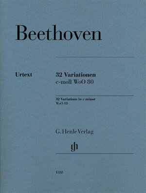 Buchcover Ludwig van Beethoven - 32 Variationen c-moll WoO 80  | EAN 9790201813882 | ISBN 979-020181388-2 | ISBN 979-020181388-2