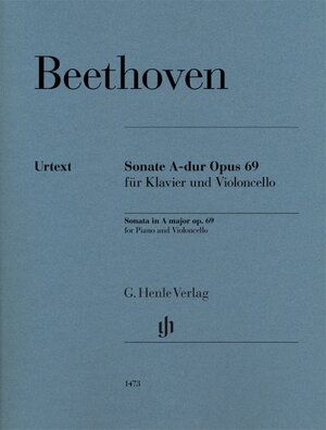 Buchcover Ludwig van Beethoven - Violoncellosonate A-dur op. 69  | EAN 9790201814735 | ISBN 979-020181473-5 | ISBN 979-020181473-5