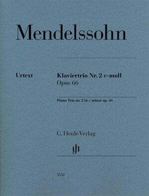 Buchcover Felix Mendelssohn Bartholdy - Klaviertrio Nr. 2 c-moll op. 66 | EAN 9790201815329 | ISBN 979-020181532-9 | ISBN 979-020181532-9