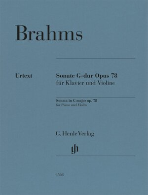 Buchcover Johannes Brahms - Violinsonate G-dur op. 78  | EAN 9790201815688 | ISBN 979-020181568-8 | ISBN 979-020181568-8