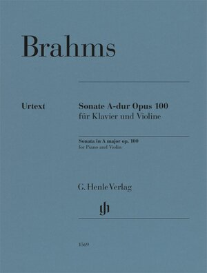 Buchcover Johannes Brahms - Violinsonate A-dur op. 100  | EAN 9790201815695 | ISBN 979-020181569-5 | ISBN 979-020181569-5