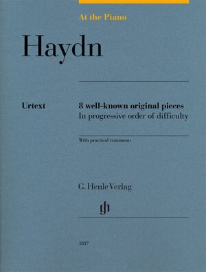 Buchcover Joseph Haydn - At the Piano - 8 well-known original pieces  | EAN 9790201818177 | ISBN 979-020181817-7 | ISBN 979-020181817-7