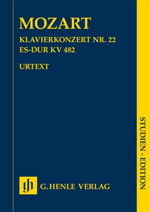 Buchcover Wolfgang Amadeus Mozart - Klavierkonzert Nr. 22 Es-dur KV 482  | EAN 9790201872407 | ISBN 979-020187240-7 | ISBN 979-020187240-7