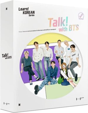 Buchcover Talk! With BTS (Global edition) | 2-Book Set (without Motipen) | Korean Learning for Basic Learners | Korean Keyboard Stickers  | EAN 9791190996204 | ISBN 979-11-90996-20-4 | ISBN 979-11-90996-20-4