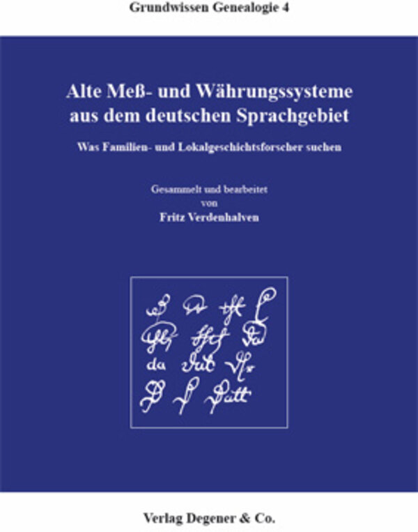 Alte Mess- und Währungssysteme aus dem deutschen