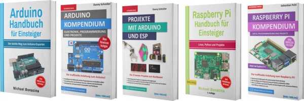 Arduino Handbuch Für Einsteiger Arduino Kompendium Projekte Mit Arduino Und Esp Raspberry 