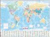 Buchcover Collins World Wall Laminated Map, Plano