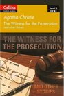 Buchcover Witness for the Prosecution and other stories. Agatha Christie