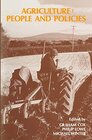 Buchcover Agriculture: People and Policies