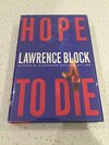 Buchcover Hope to Die