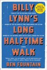 Buchcover Billy Lynn's Long Halftime Walk. Ben Fountain