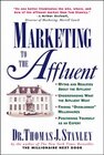 Buchcover Marketing to the Affluent