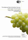 Buchcover National Diet and Nutrition Survey: Vol. 2