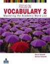 Buchcover Focus on Vocabulary 2. Diane Schmitt