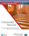 Buchcover University Success Oral Communication Intermediate, Student Book with MyLab English. Pearson
