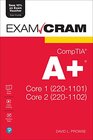 Buchcover CompTIA A+ Core 1 (220-1101) and Core 2 (220-1102) Exam Cram (English Edition)