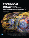 Buchcover Technical Drawing with Engineering Graphics
