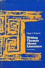 Buchcover Writing themes about literature