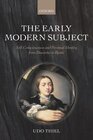 Buchcover The Early Modern Subject. Udo Thiel