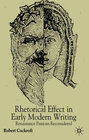 Buchcover Rhetorical Affect in Early Modern Writing