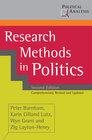 Buchcover Research Methods in Politics