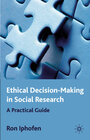 Buchcover Ethical Decision Making in Social Research