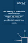 Buchcover The Meaning of Work in the New Economy