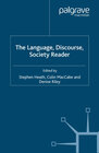 Buchcover The Language, Discourse, Society Reader