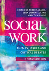 Buchcover Social Work: Themes, Issues and Critical Debates